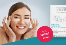 Produkttest Annemarie Börlind Hyluron Augenpads